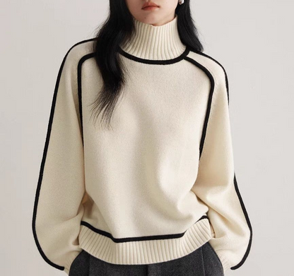 ERICA - Minimalist Turtleneck Sweater
