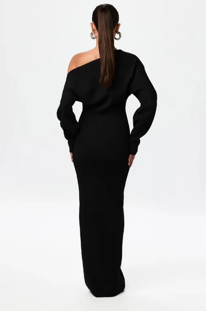 LIVIA - Elegant One-Shoulder Dress